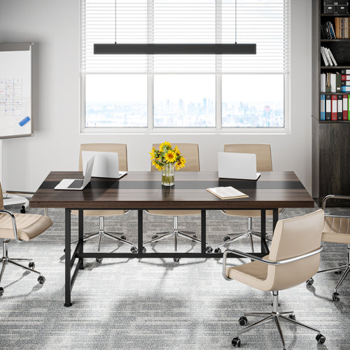 17 Stories Rectangle Conference Table & Reviews Wayfair